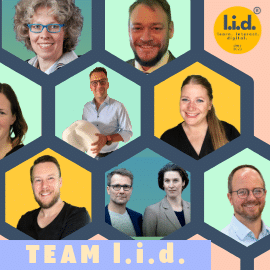 Eine Übersicht mit dem Team von l.i.d.